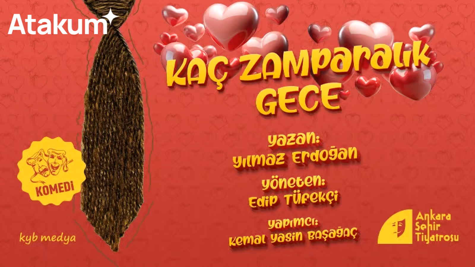 Kaç Zamparalık Gece – Komedi Tiyatro Oyunu (Samsun)