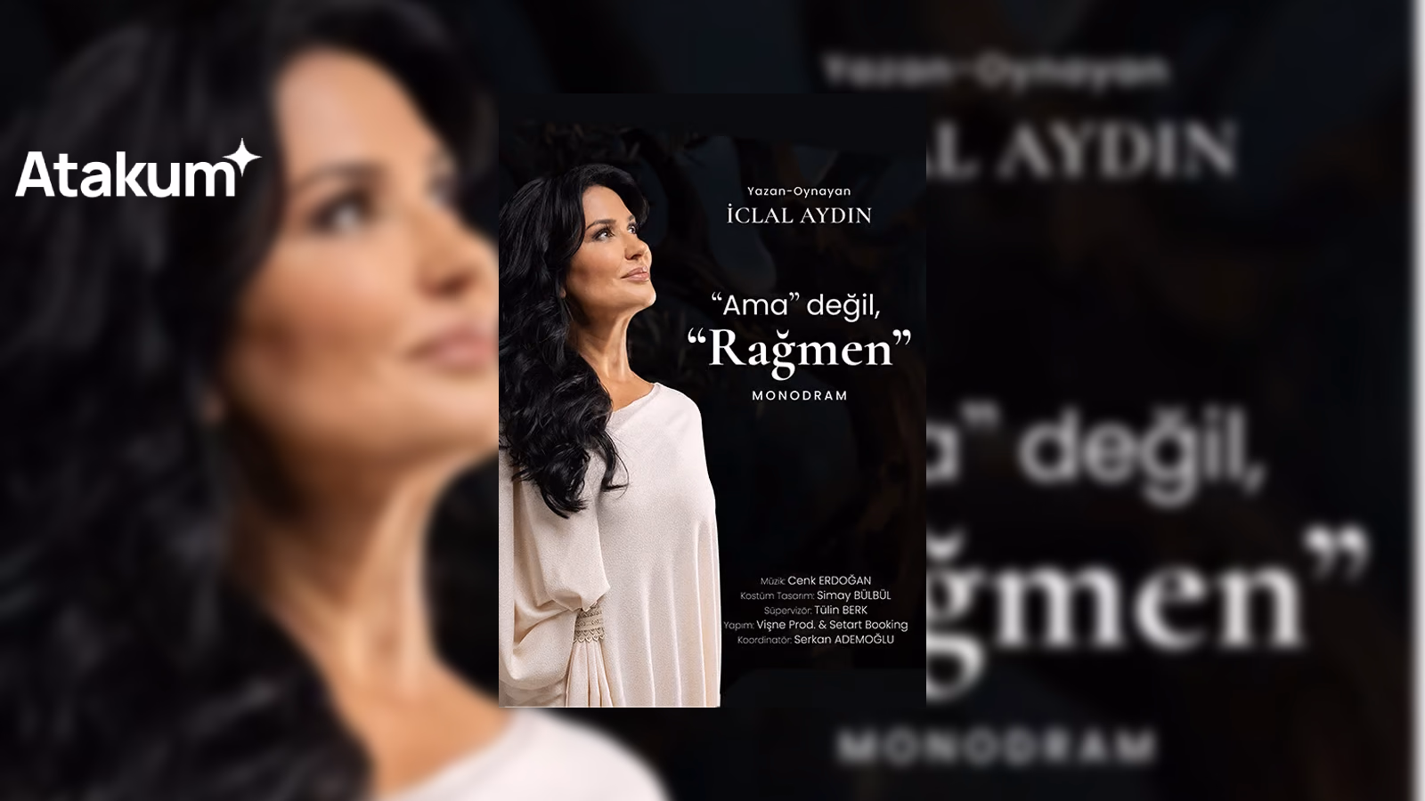 İclal Aydın – Ama Değil, RAĞMEN | Samsun Tiyatro & Atakum Etkinlik Rehberi